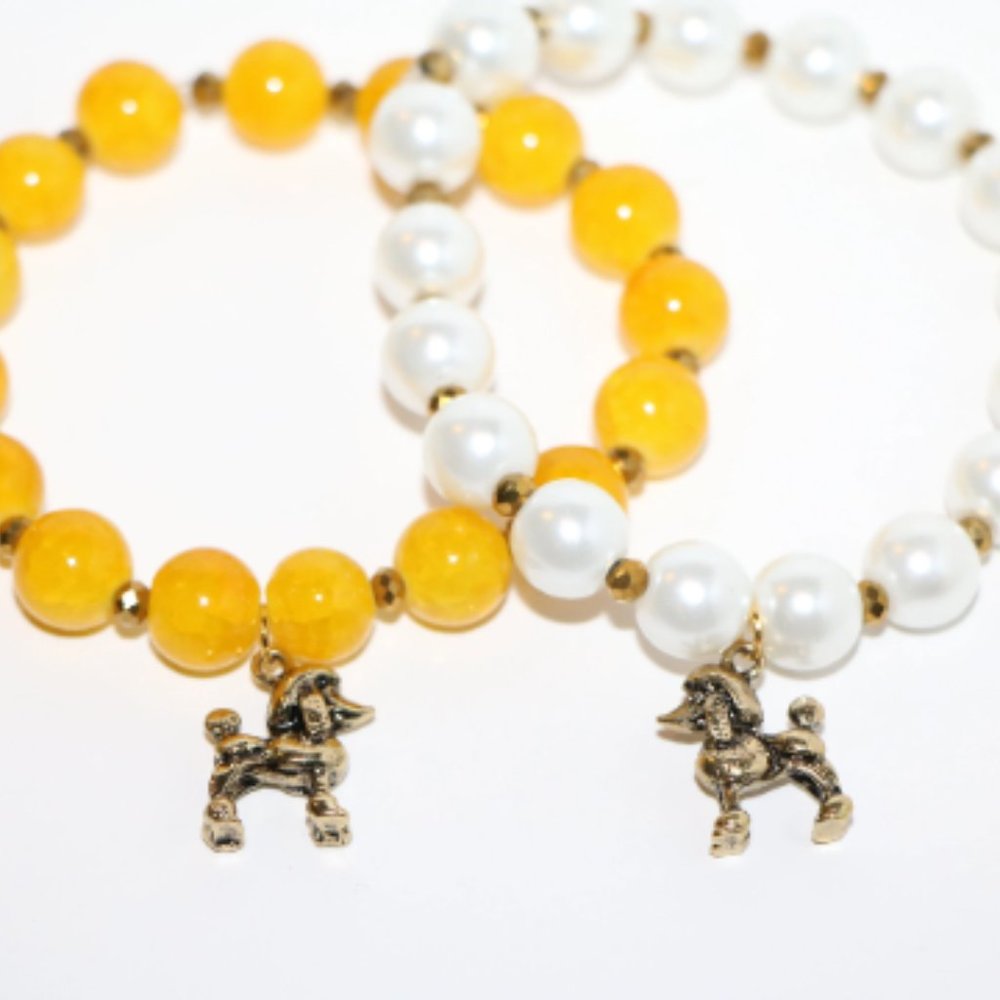 Poodle Crystal Bracelet